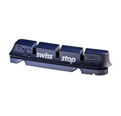 Swiss Stop, FlashPro, Caliper brake pad inserts for alloy rims, Shimano, BXP, Pack of 4