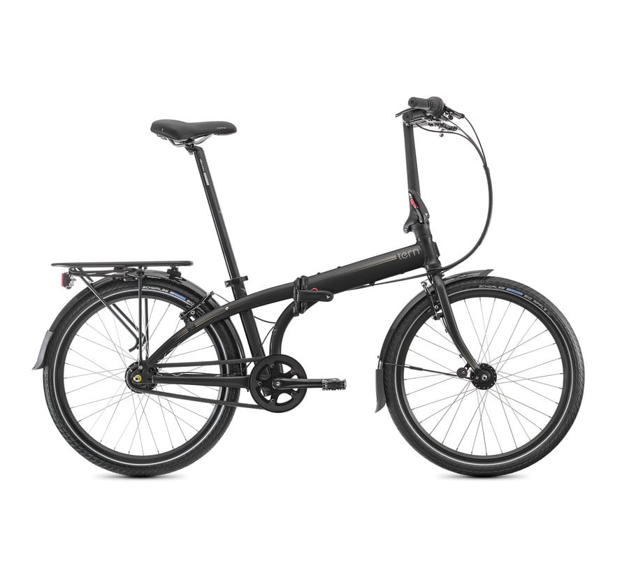Tern Node D7i Folding Bike, Black/Bronze