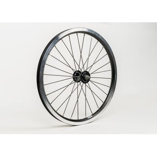 Brompton Brompton Front wheel radial lacing includes fittings Standard Black - QFWSS-BK