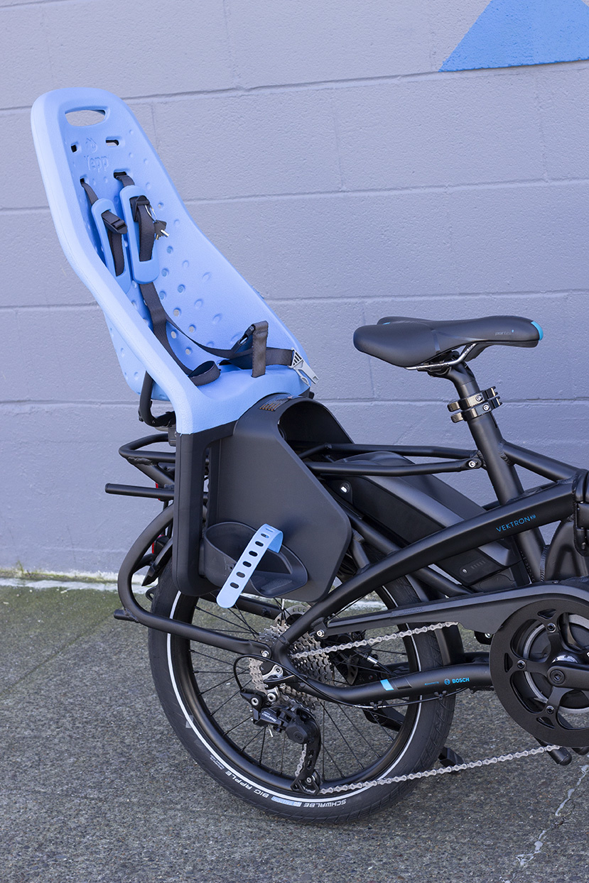 Foldable bike 2025 with child seat