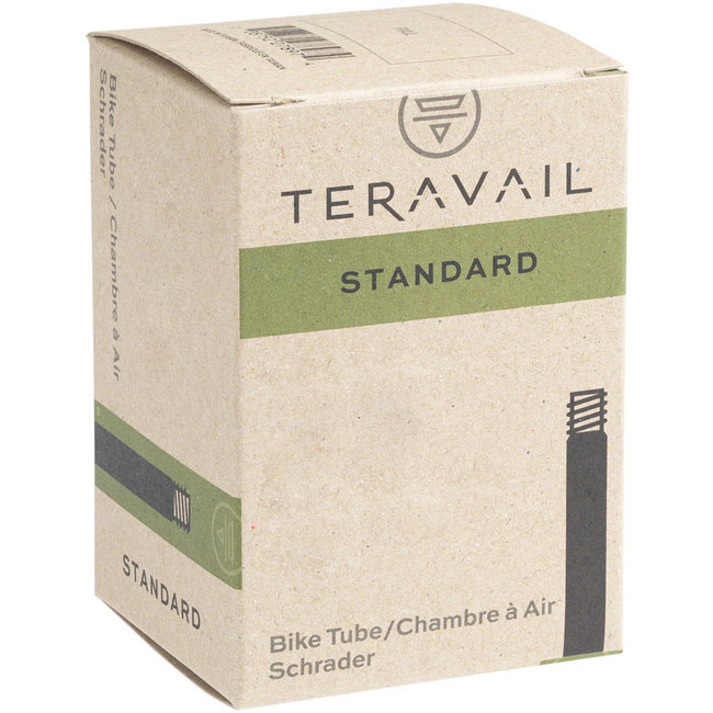 Teravail tube 16 x 1 3/8in, Schrader, Brompton
