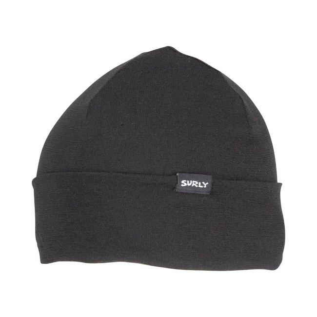 Surly Wool Beanie - Black, 150gm, One Size - Clever Cycles Portland ...