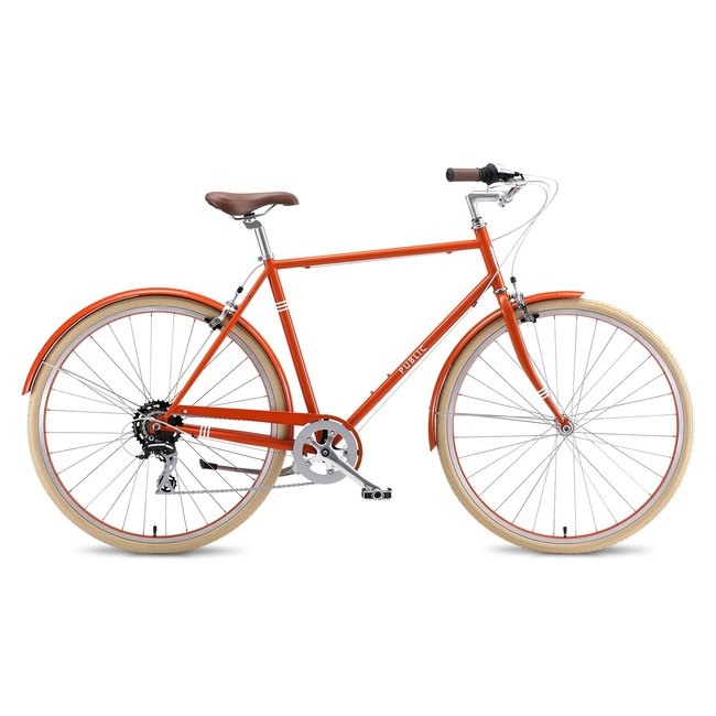 Public V7 Diamond Frame City Bike