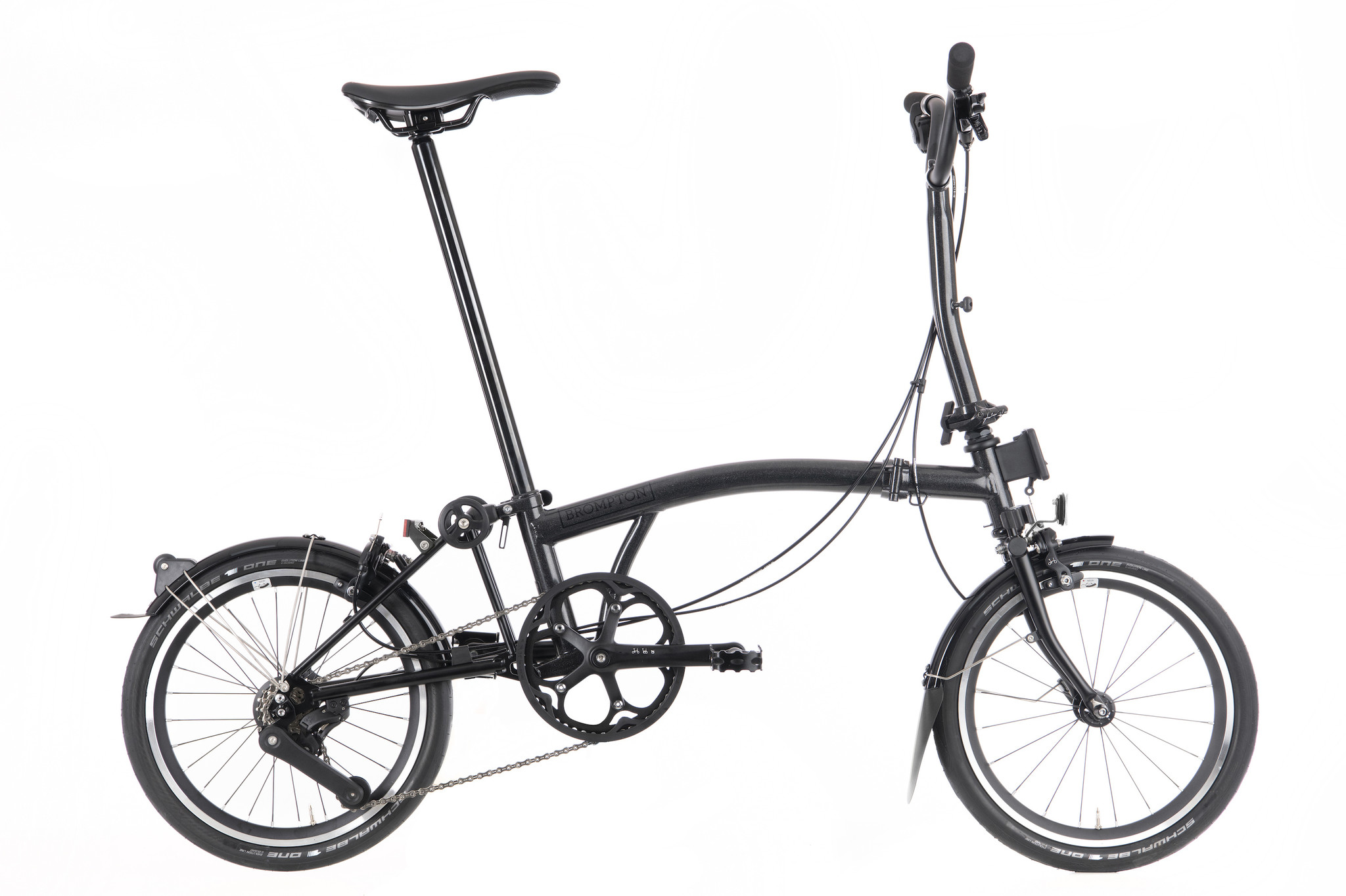 Brompton P Line Urban Folding Bike - Clever Cycles Portland Brompton P Line Urban Folding Bike - Clever Cycles Portland
