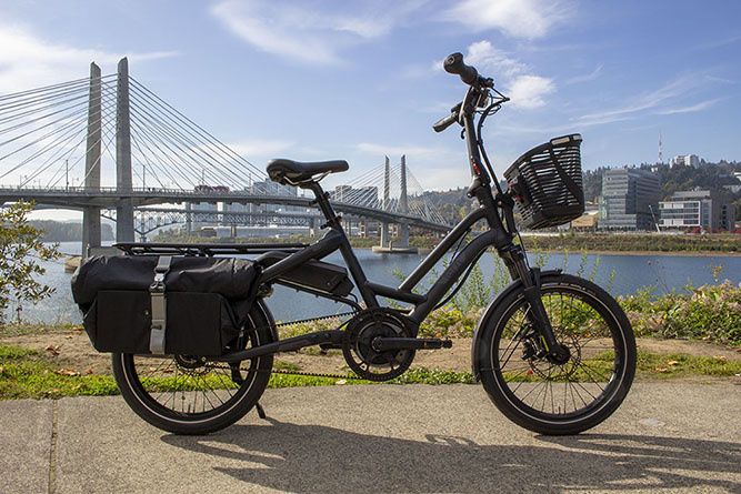 Tern's New Electric Cargo Bike Is Smaller Than a City Ebike