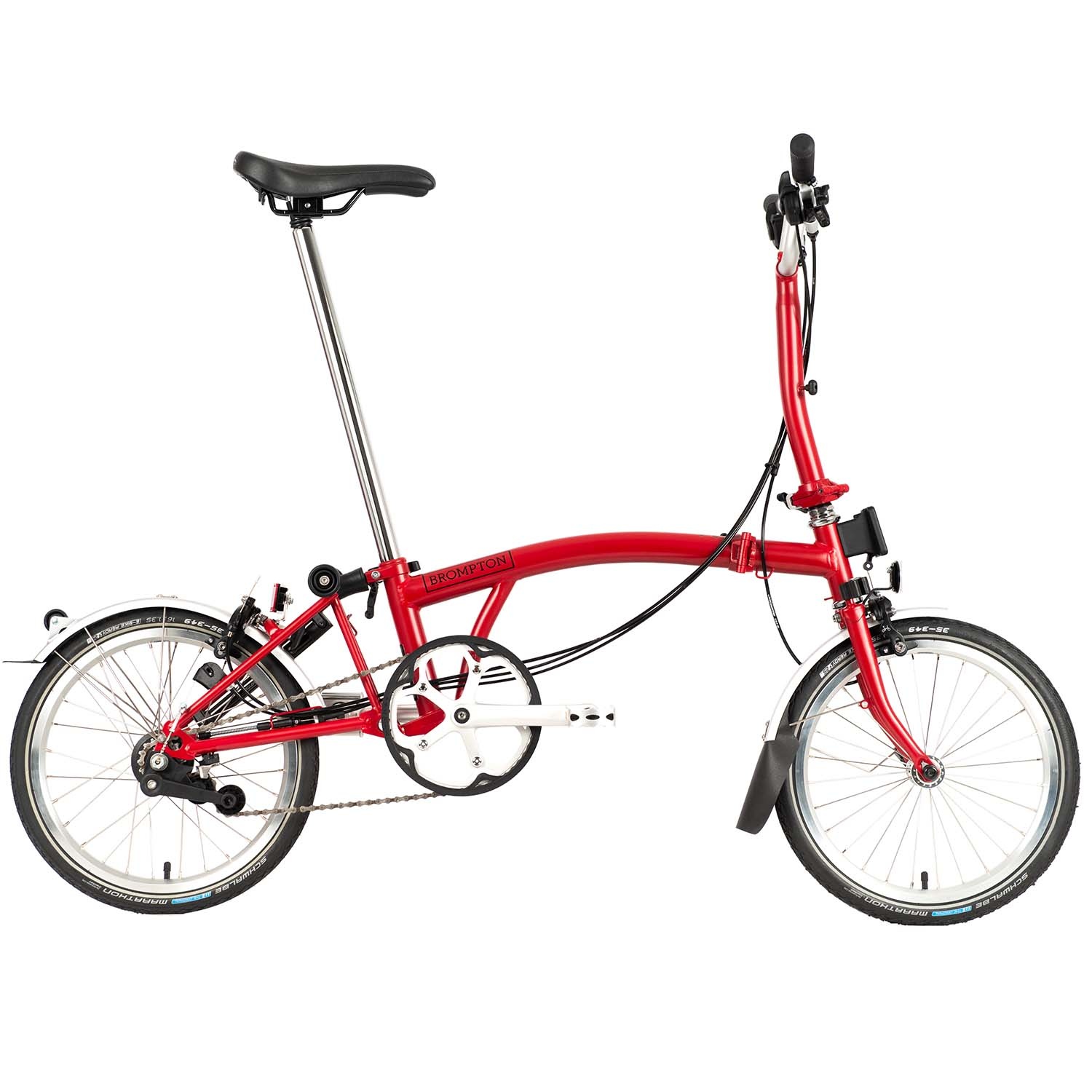 Brompton C Line Explore Folding Bike Clever Cycles