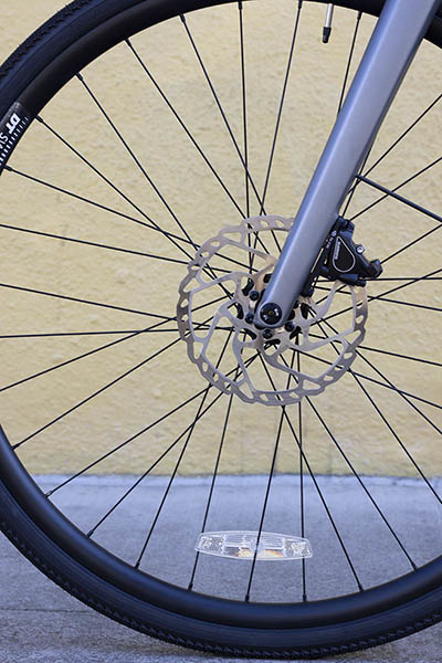 Disc brake on an ebike