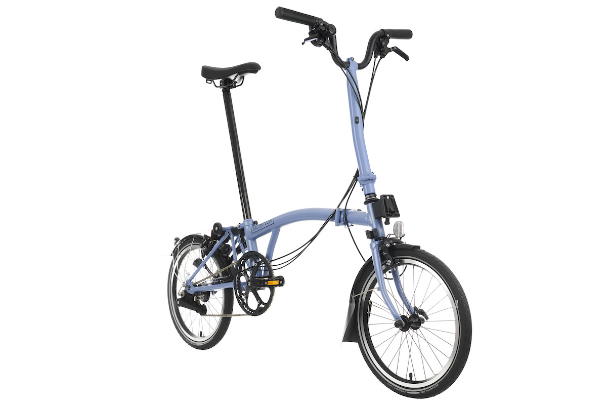 Brompton C Line Explore Black Folding Bike Clever Cycles Portland