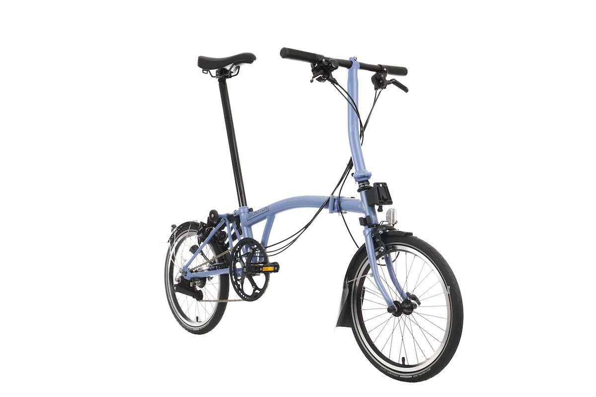 Brompton C Line Explore Black Folding Bike Clever Cycles Portland Ebike & Bicycle Store