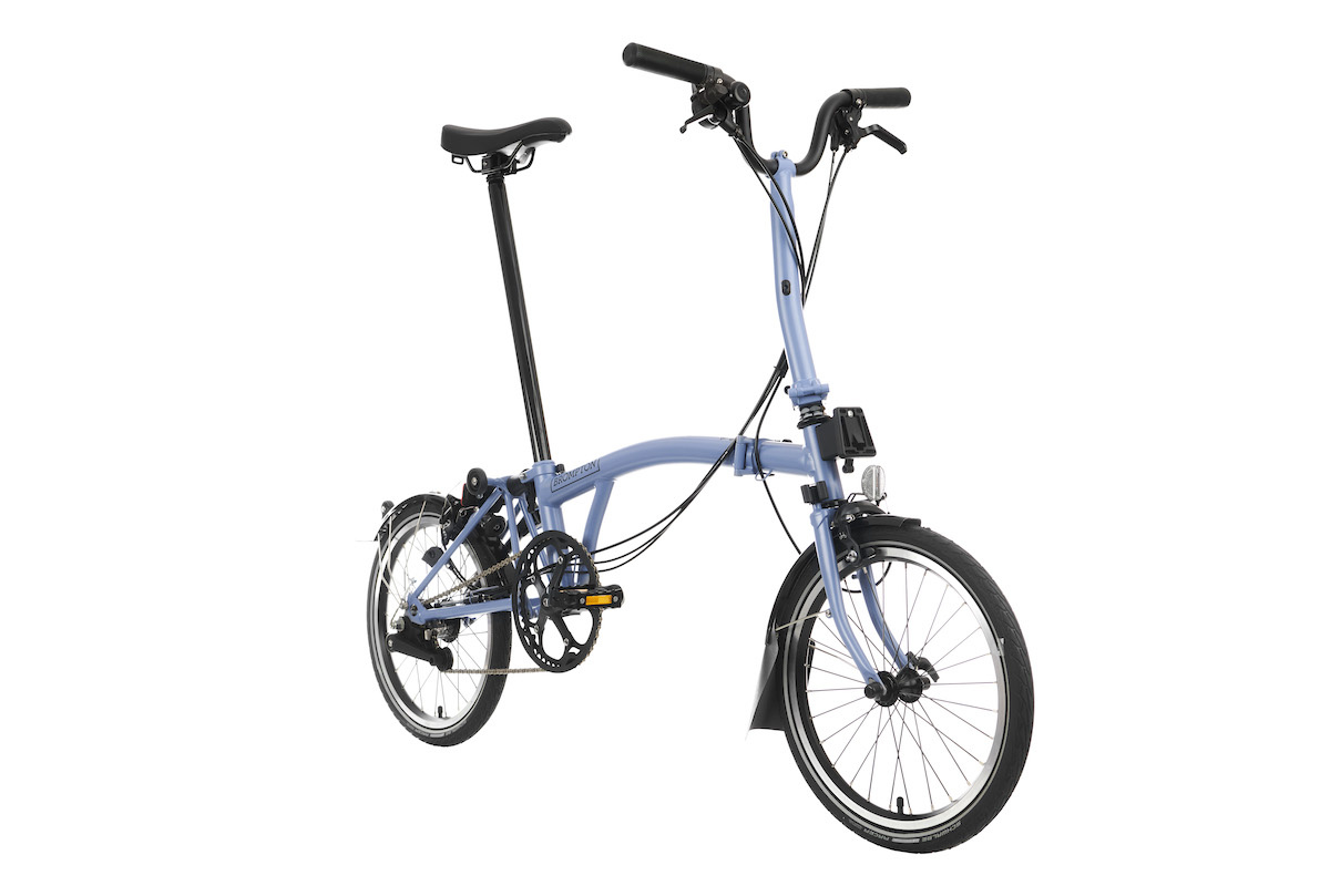 Brompton C Line Explore Black Folding Bike Clever Cycles Portland