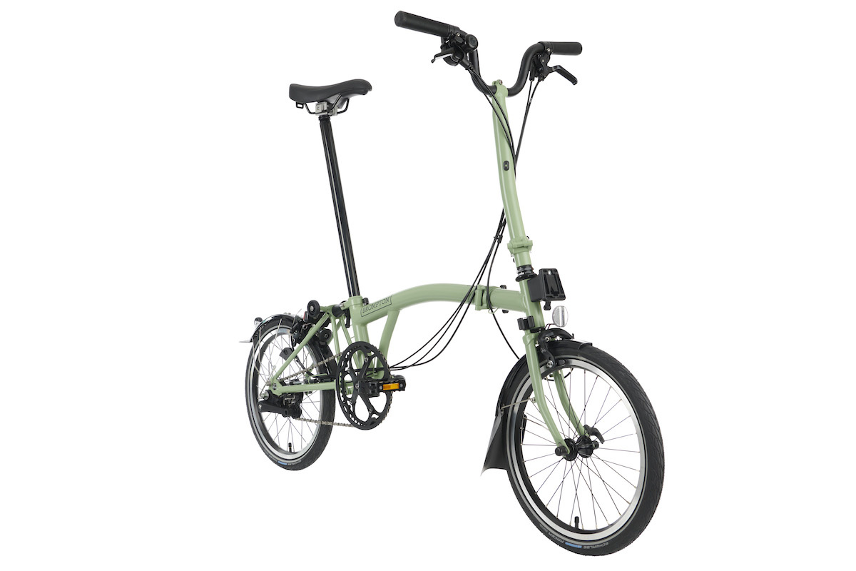 Brompton C Line Explore Black Folding Bike Clever Cycles Portland