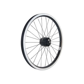 Schmidt Brompton DYNO wheel, SON XS hub, all black