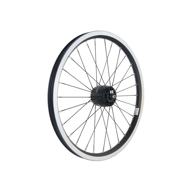Brompton DYNO wheel, SON XS hub, all black