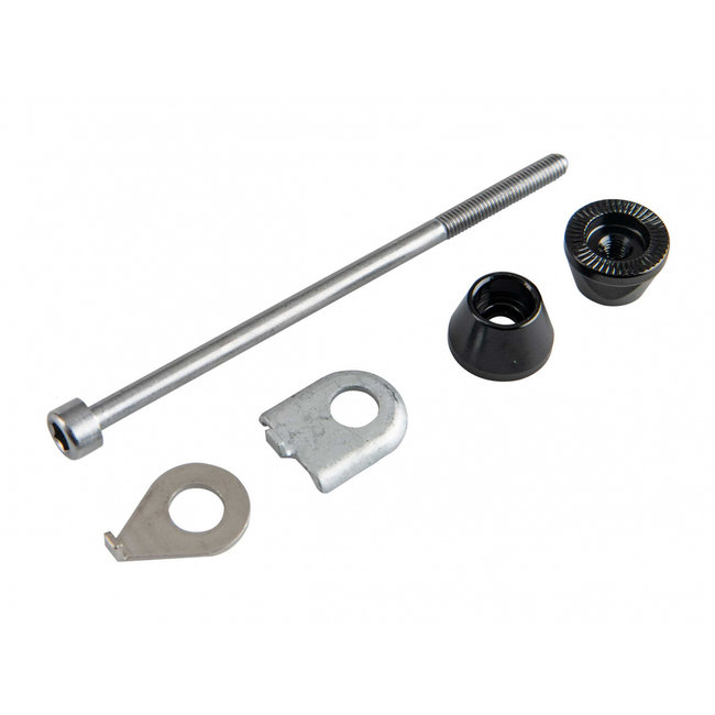 Brompton Front Wheel Axle Fittings for Superlight or Hub Dynamo - QFW-HOLSPIN-NB