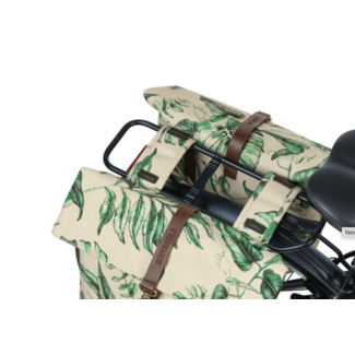 Basil Transverse Pannier Evergreen 28L