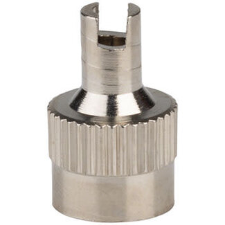 Rema 37 Schrader Metal Valve Cap with Core Tool