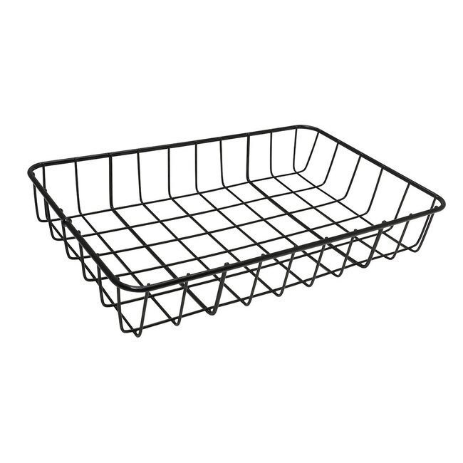 Wald 137 Half Height Basket No Hardware Black