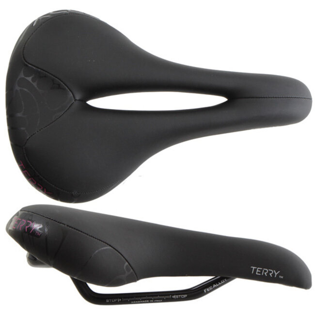 Terry Butterfly Gel CrMo Womens Saddle - Black