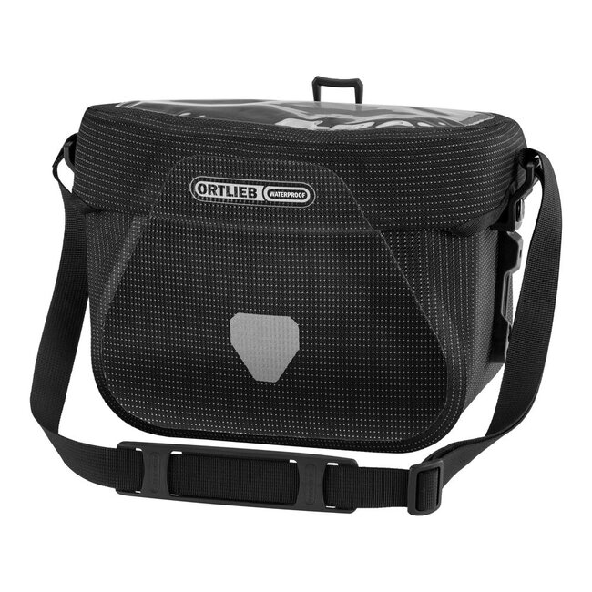 Ortlieb Ultimate High Visibility Handlebar Bag , Black/Reflex  L / 6.5L