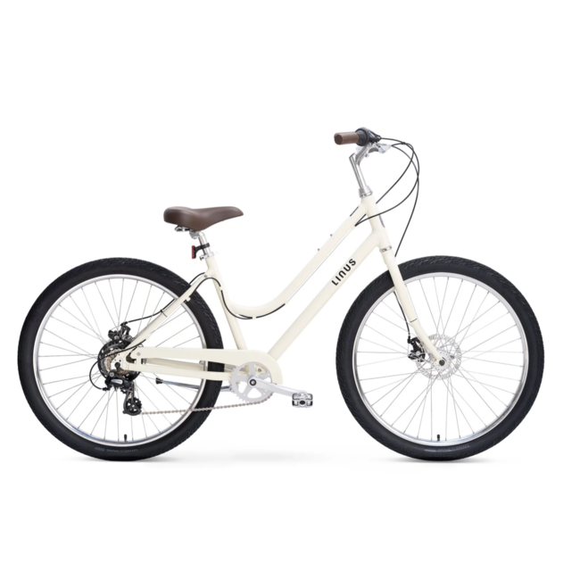 Linus Cesta 7 Speed City Bike Cream