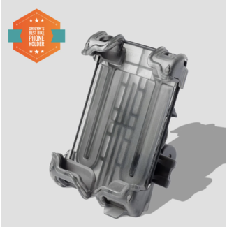 Delta Hefty Phone Holder Plus Smartphone Bike Mount - Clear Gray