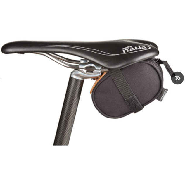 Arundel Dual Saddle Bag: Black, Clever Cycles