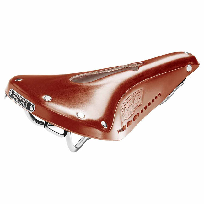 Brooks B17 Imperial Carved Leather Saddle, Honey