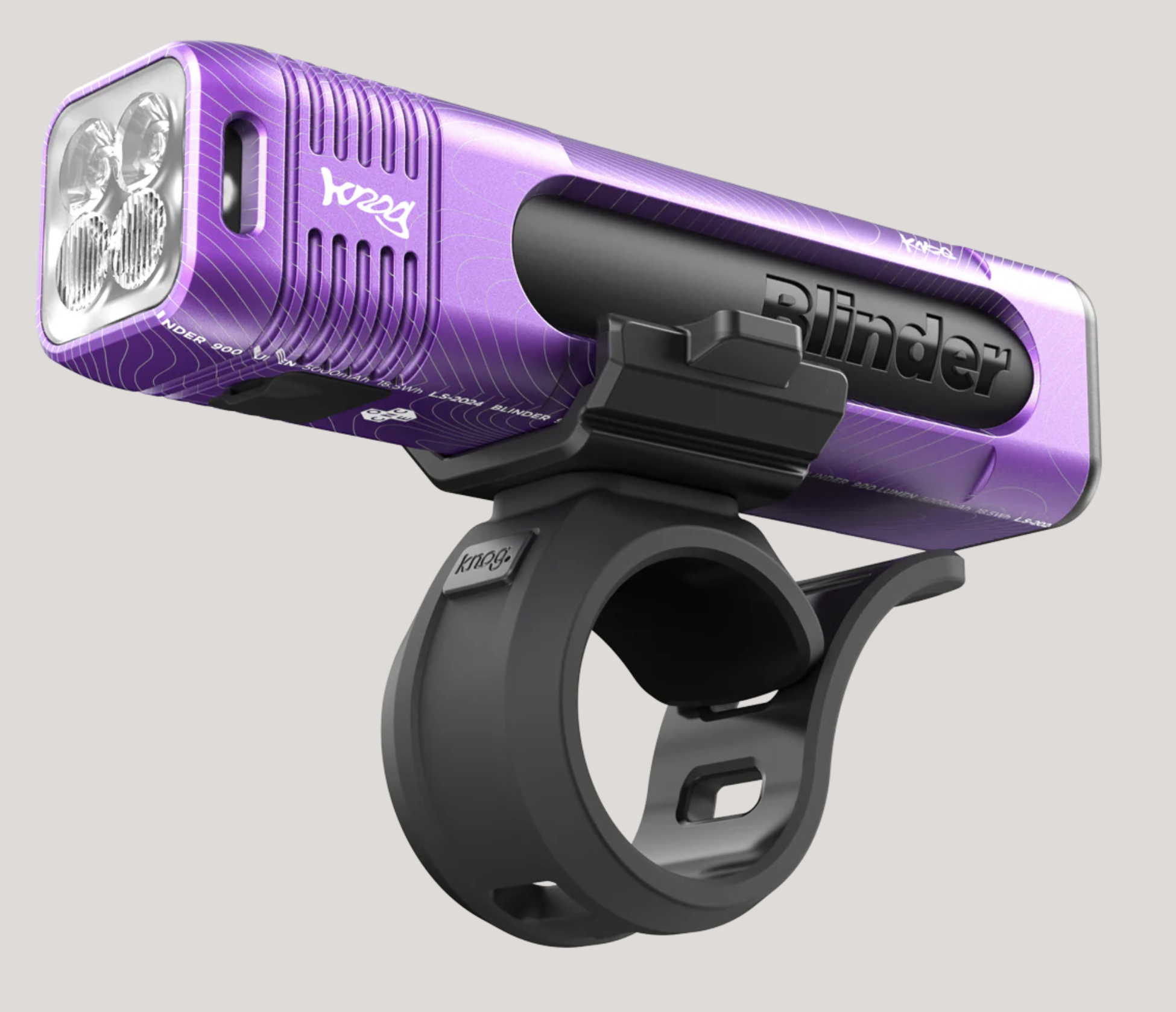 Knog Blinder 900 Limited Edition - Purple - Clever Cycles