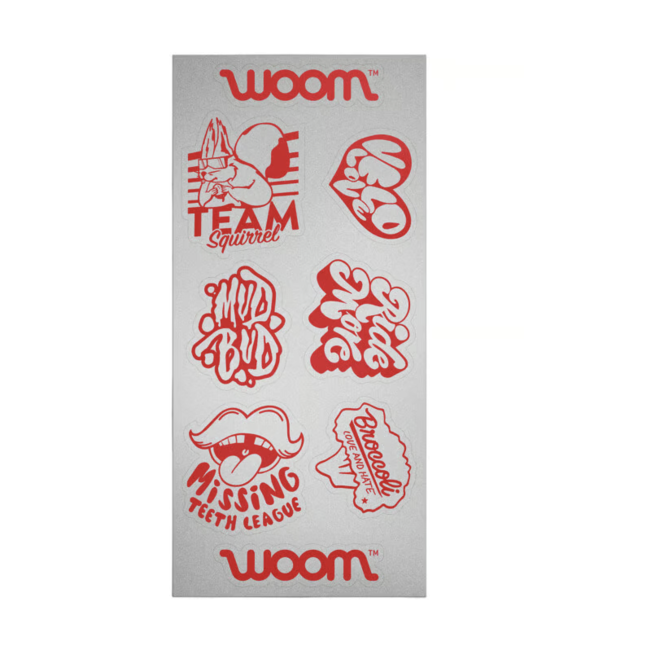 Woom GLAM Reflective Sticker Set