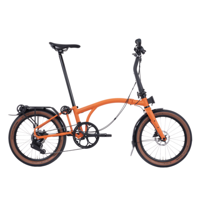 Brompton G Line 8 Speed with Rack