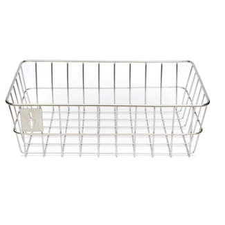 PDW PDW Timber to Town ZigZag Stainless Front Basket (No Hardware)