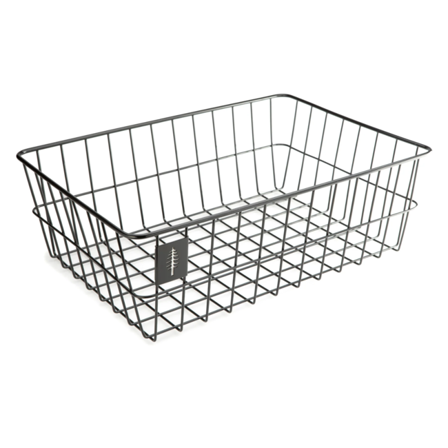 PDW Timber to Town ZigZag Stainless Front Basket (No Hardware)