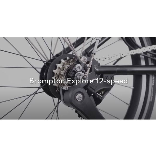 Brompton 12 Speed Upgrade Kit for Advanced Frames