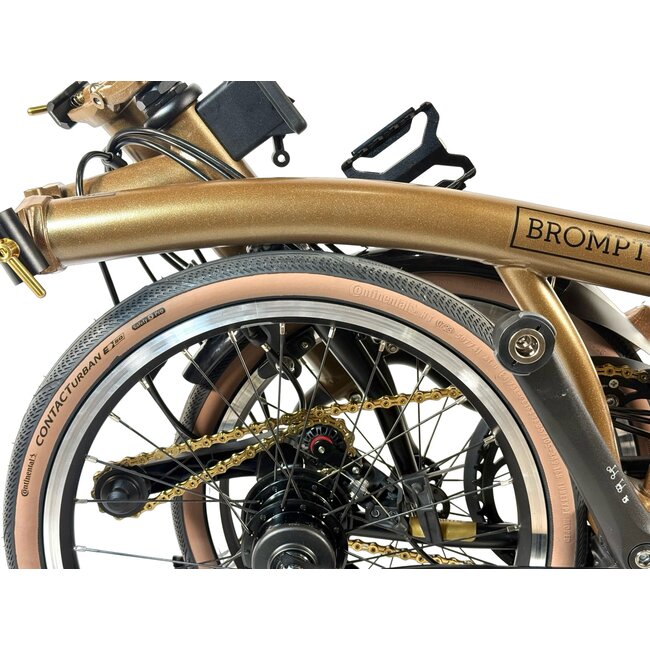 Brompton P Line 12 Speed Omakase Limited Edition Bronze - Mid