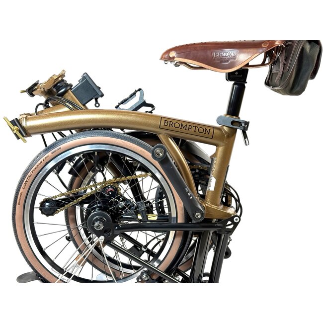 Brompton P Line 12 Speed Omakase Limited Edition Bronze - Mid