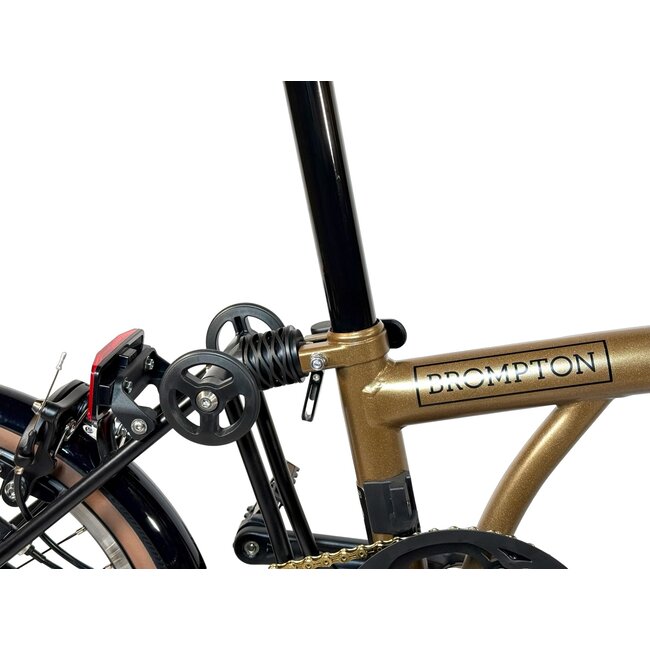 Brompton P Line 12 Speed Omakase Limited Edition Bronze - Mid