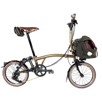 Brompton P Line 12 Speed Omakase Limited Edition Bronze Brompton P Line 12 Speed Omakase Limited Edition Bronze