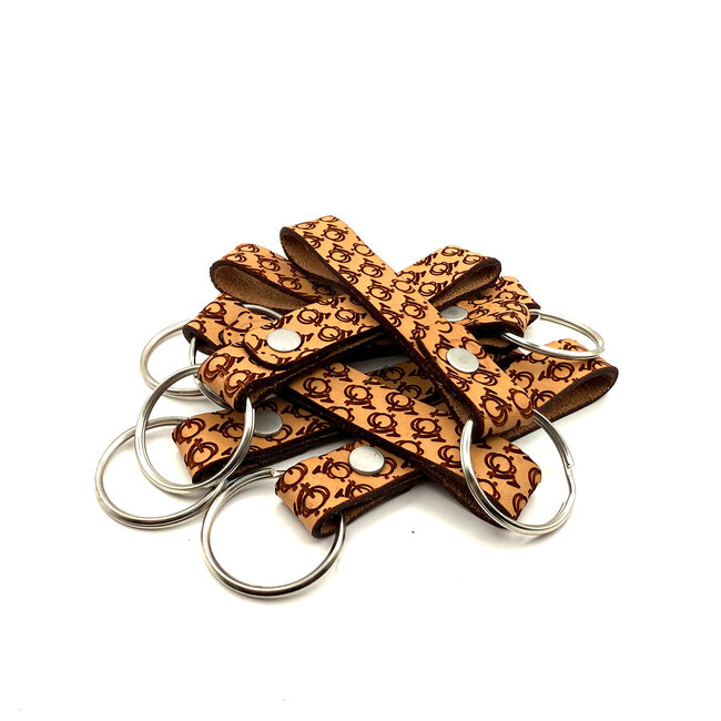 Drillium Leather Works Brompton Keychain