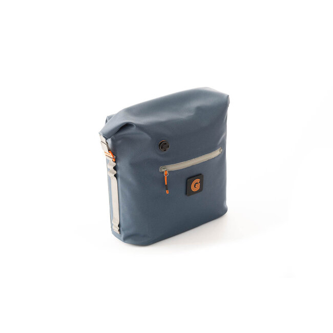 Brompton G Line Borough Waterproof Roll Top Bag - Small -Navy/Grey