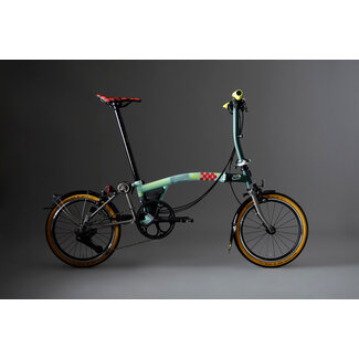 Brompton Brompton x Tour de France P Line 12 Speed - Sprinters Light Green - Low