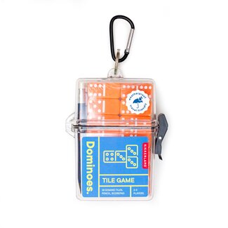 Kikkerland Kikkerland Dominoes. Portable Game