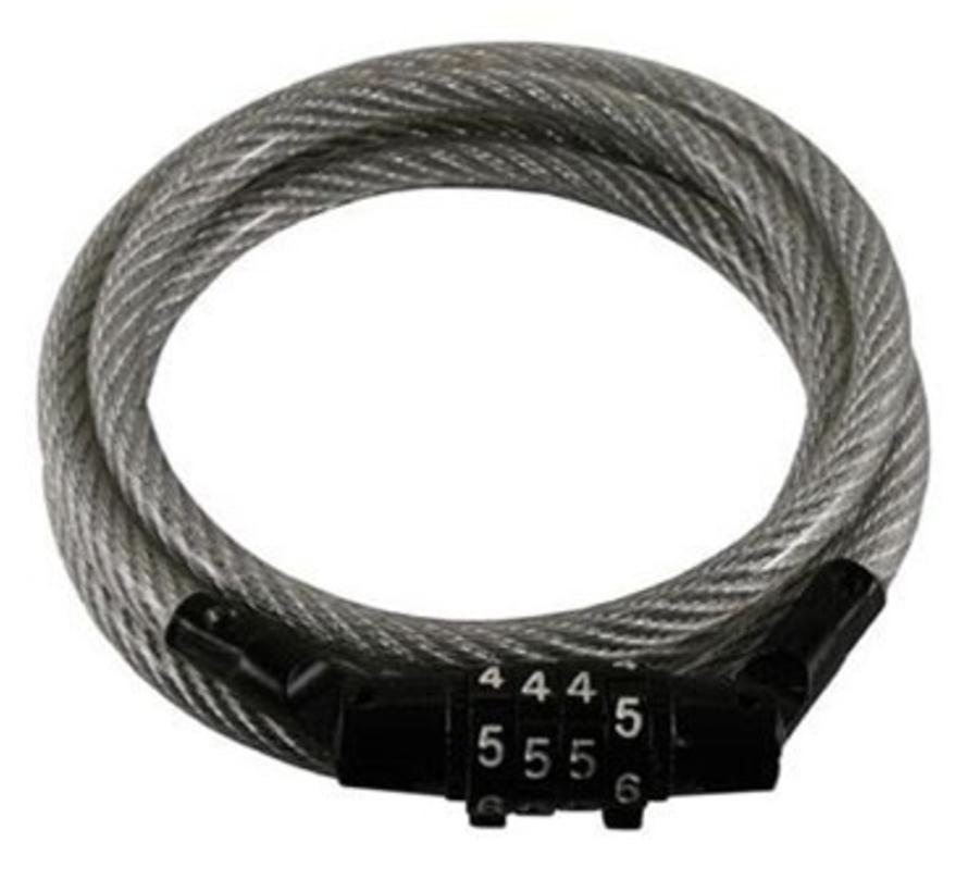 Combination cable lock 4 ft
