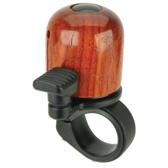 Incredibell Woodpecker Bike Bell, Padauk