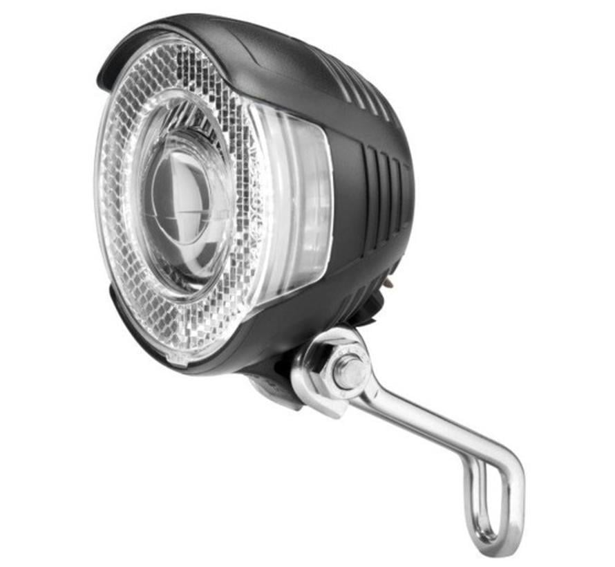 Brompton Front Lamp for Shimano Dynamo and Bracket - QVDYNFLAMLED-SHMN