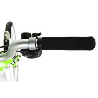 Brompton Brompton 3-Speed Underbar Shifter and Brake Lever, Silver Black - QGSHIFTR3A