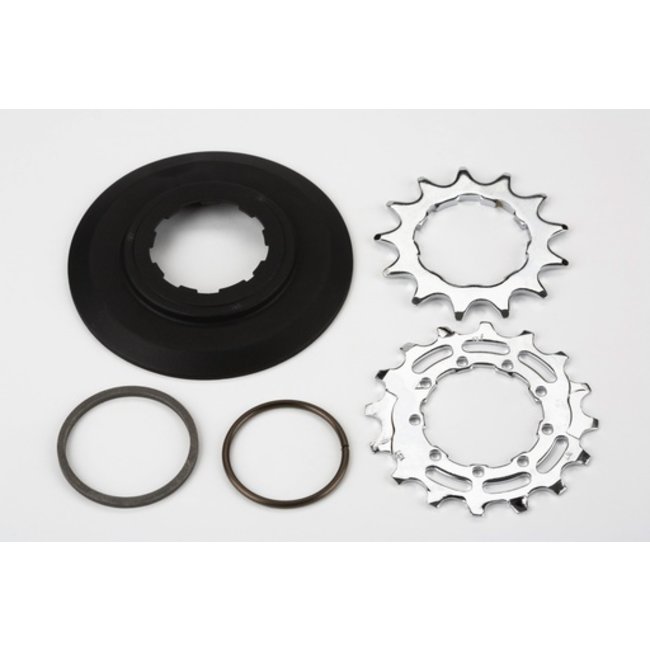 Brompton Sprocket Set 13T 16T for 3 32nd Inch 9 Spline for 6 Speed BWR - QRSPRSTACK-BWR6