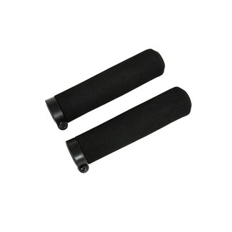 Brompton Brompton Grips 130mm Lock-On for S Type and Low-Rise M and H Types Foam - QHBGRIP-BK