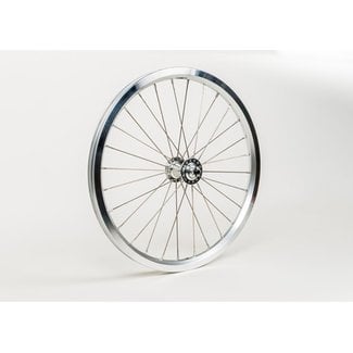 Brompton Brompton Front Wheel Radial Lacing Includes Fittings for Superlight Bikes Silver - QFWSS-SL