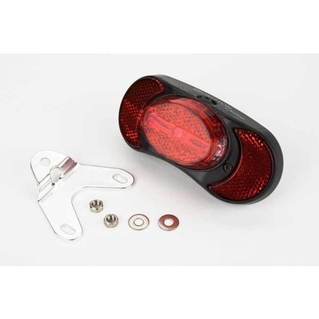 Brompton Rear Light Bracket for Version L or E Silver - QVBKTRLAM-NR