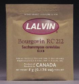 RC-212 LALVIN ACTIVE FREEZE- DRIED WINE YEAST